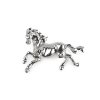 Brož kůň (Balení 1 ks, Varianta 1 stříbrná)