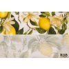 bavlna rezna s citrony rub