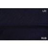 bavlneny uplet elasticky 170 g m2 tmave modry rub