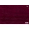 Bavlna vafle 235 g/m2 - BORDO DOPRODEJ 0,6 m
