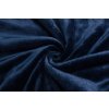 cuddle fleece modry navy