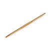 Oboustranný háček na háčkování vel. 1;2;3;4;5;6;7;8 (Balení 1 ks, Varianta 1-2 měděná světlá)