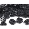 Brzdičky s dvěmi dírkami 20x20 mm velké (Balení 10 ks, Varianta 332 černá)