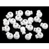 Brzdičky kulaté 15x19 mm (Balení 10 ks, Varianta 1 Off White)