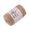 Pletací příze Macrame Cotton lurex 250 g (Balení 1 ks, Varianta 1 (721) bílá AB)