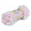Pletací příze Alize Puffy color 100 g (Balení 1 ks, Varianta 1 (5864) růžová nejsv.)