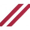 Šňůra plochá / dutinka šíře 10 mm (Balení 10 m, Varianta 3 pink)