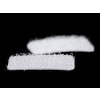 Suchý zip samolepicí obdélníčky 25x32 mm (Balení 1 karta, Varianta 1 bílá)