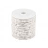 Šňůra bavlněná Ø0,8 mm voskovaná (Balení 1 ks, Varianta 1 bílá mléčná)