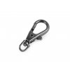 Kovová karabinka otočná, průvlek 4 mm (Balení 5 ks, Varianta 2 staromosaz)