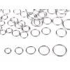 Kroužek pratelný Ø6; Ø8; Ø10; Ø12; Ø15 mm (Balení 50 ks, Varianta 1 (Ø6 mm) nikl)