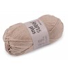 Pletací příze Jeans Plus 100 g (Balení 1 ks, Varianta 26 (52) zelená pastelová)