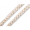 Oděvní šňůra na vak Ø8 mm splétaná (Balení 10 m, Varianta 1 režná světlá)