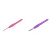 Háček na háčkování se silikonovou rukojetí vel. 2; 2,5; 3; 3,5; 4; 5 (Balení 1 ks, Varianta 2 (3 mm) růžová)