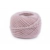 Bavlněná příze macrame / háčkovací 40 g rozčesávací (Balení 1 ks, Varianta 24 (19) béžová tm.)