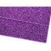 Pěnová guma Moosgummi s glitry 20x30 cm