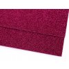Pěnová guma Moosgummi s glitry 20x30 cm (Balení 2 ks, Varianta 20 růžová malinová)