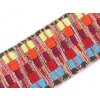 Oboustranný popruh šíře 38 mm (Varianta multikolor)