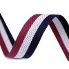 Oboustranný popruh šíře 37 mm (Varianta modro-bílo-červená)