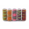 Nitě PES multicolor návin 110 m (Balení 5 ks, Varianta mix)