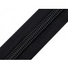 Zip spirálový No 10 metráž (Balení 1 m, Varianta černá)