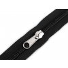 Zip stanový spirálový No 10 s oboustranným jezdcem délka 195 cm (Balení 1 ks, Varianta černá)