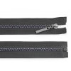 Duhový kostěný zip No 5 délka 70 cm (Balení 1 ks, Varianta 322 černá)