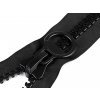 Kostěný zip extra velký No 20 délka 80 cm, 90 cm (Balení 1 ks, Varianta 1 (80 cm) černá)