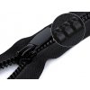 Kostěný zip No 5 délka 60 cm kulaté zoubky, s ozdobným jezdcem (Balení 1 ks, Varianta 322 černá)