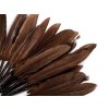 Kachní peří délka  9-14 cm (Balení 1 sáček, Varianta 10 černá)