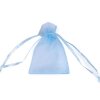 Dárkový pytlík 4,5x7 cm organza (Balení 10 ks, Varianta 1 bílá)