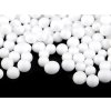 Výplň - polystyrenové kuličky Ø5-10 mm k výrobě dekorací (Balení 1 sáček, Varianta bílá)