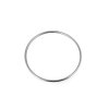 Kovový kruh / ucho na tašku Ø13,5 cm (Balení 1 ks, Varianta nikl)
