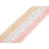 Bavlněná krajka mix šíře 13 mm (Balení 3 ks, Varianta mix č. 2)