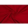 Bavlněný úplet elastický 220 g/m2 červená