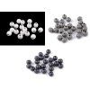 Dřevěné korálky Ø13 a 14 mm (Balení 20 g, Varianta 2 (Ø14 mm) růžová)