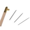 Aari jehla - rukojeť a 3 jehly s háčky (Balení 1 sada, Varianta mix velikostí)