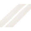 Bavlněná krajka / vsadka paličkovaná šíře 34 mm (Balení 13.5 m, Varianta 6 režná světlá)