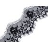 Francouzská krajka šíře 10 cm (Balení 3 m, Varianta 2 černá)