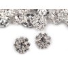 Knoflík štrasový velikost 16" (Balení 1 ks, Varianta 3 (16") crystal)