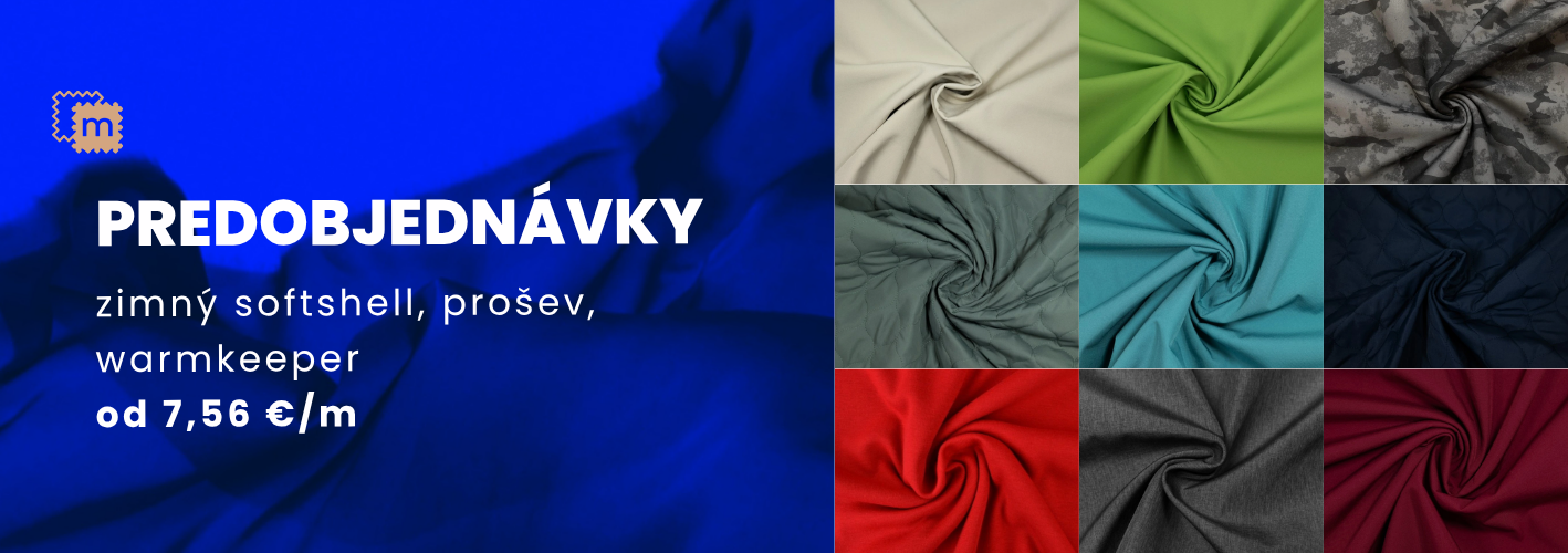 Predobjednávky od 7,56€/m