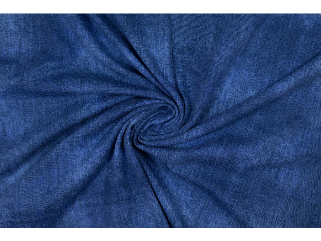 27774 2 bavlneny uplet tmavsi jeans odreny vzhled