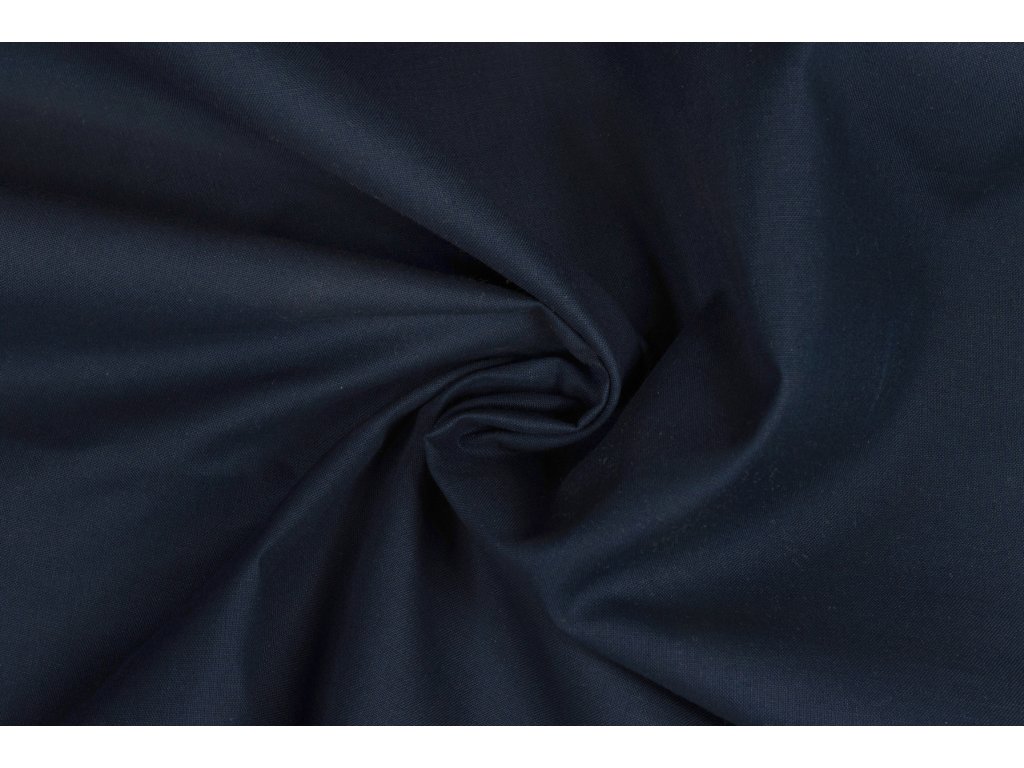 Bavlnené plátno modrá navy