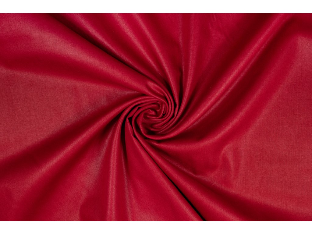 41605 popelin gots cervena tmavsi