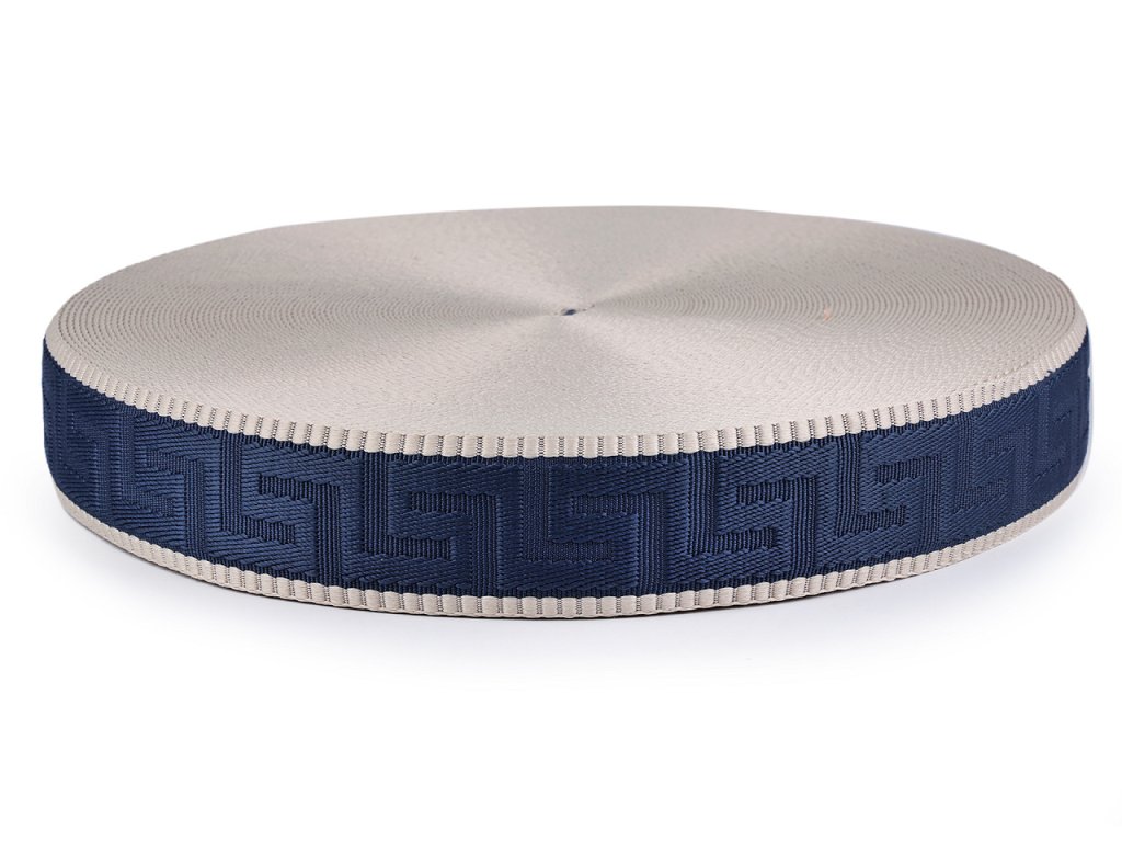 Popruh šírka 50 mm (Variant 1 modrá béžová)