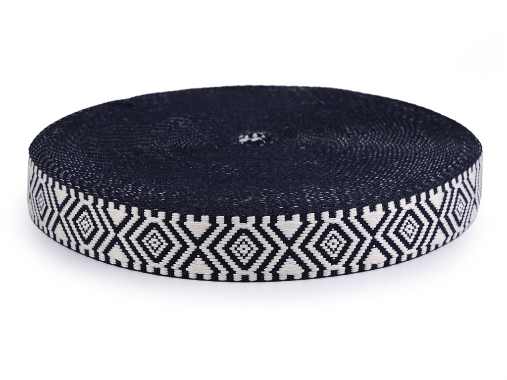 Obojstranný popruh šírka 38 mm (Variant 1 modrá tmavá)