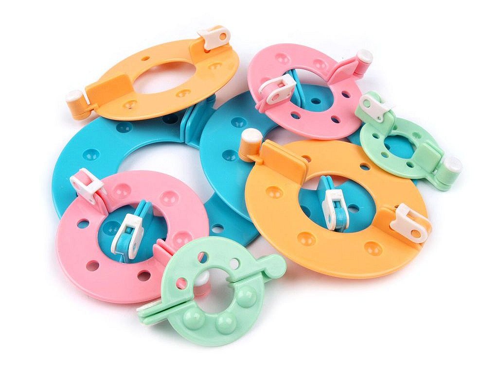 Šablony na výrobu brmbolcov 4 sady (Balenie 1 krab., Variant viď obrázok)