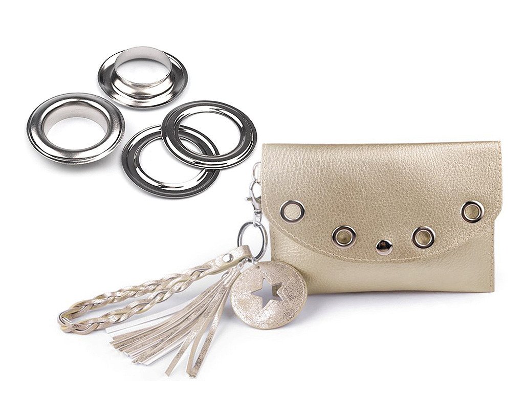 Priechodky s podložkou vnútorný Ø22 mm / vonkajší Ø34 mm (Balenie 10 pár, Variant 1 staromosadz)