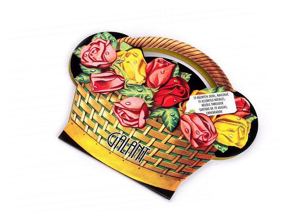 Ihly mapky košíček  Galant (Balenie 1 ks, Variant nikel)