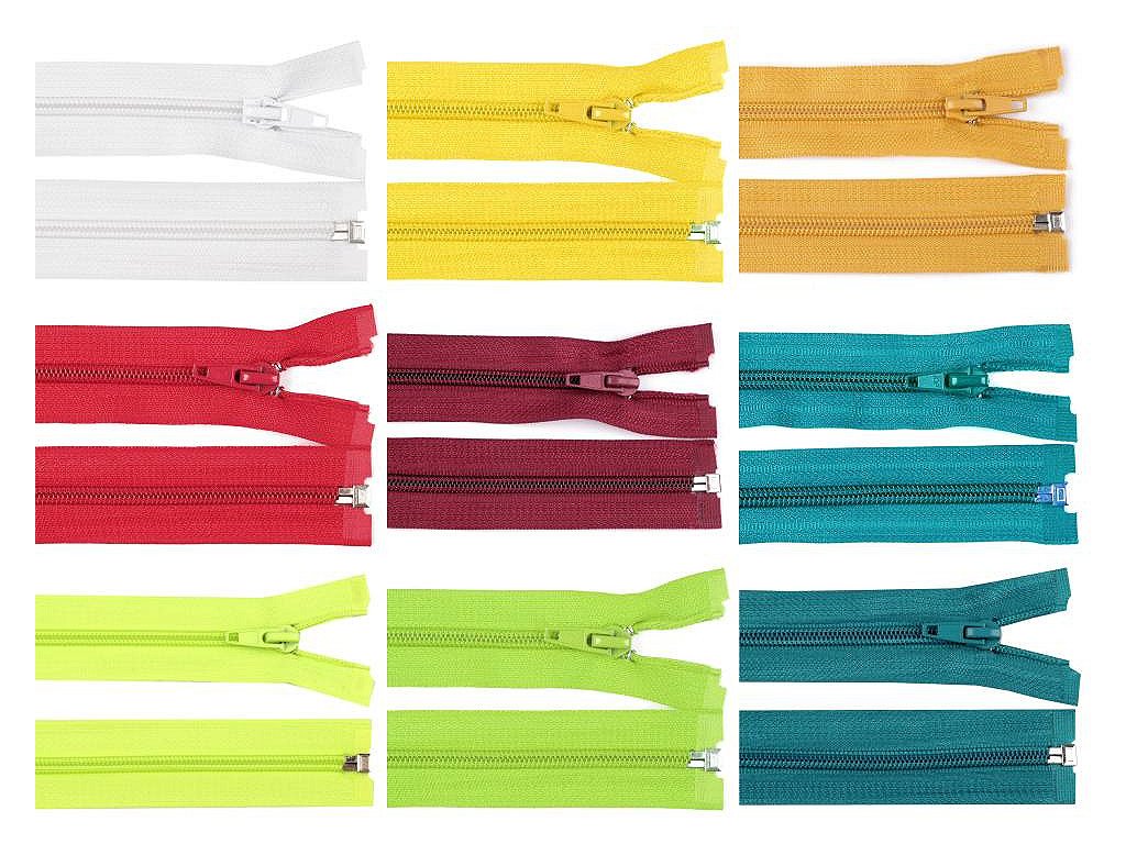 Špirálový zips šírka 5 mm dĺžka 70 cm bundový POL (Variant 319 šedá ocelová, Balenie 1 ks)